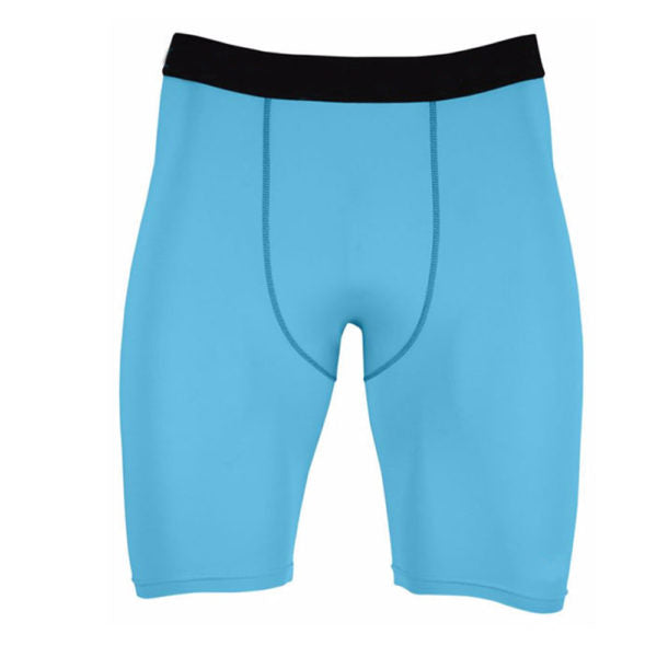 Plain Polyester Men Compression Shorts